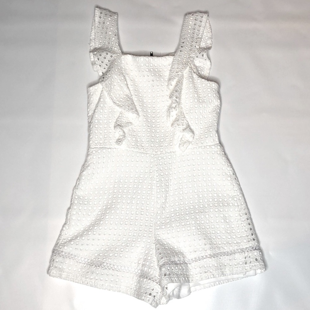 GB Girls~ Romper/ White/ Size 12